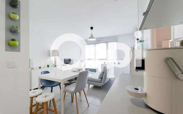 Appartement à vendre    2 pièces • 39,69 m2 Villeurbanne