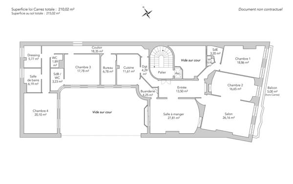 Appartement Paris 16e - CHAILLOT