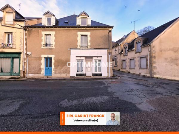 Immeuble de 124 m² avec 4 appartements sur 93 m² de terrain