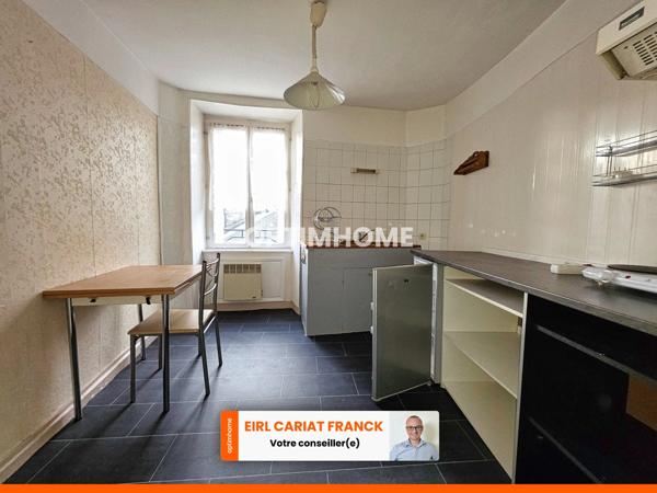 Immeuble de 124 m² avec 4 appartements sur 93 m² de terrain