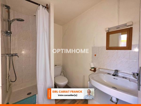 Immeuble de 124 m² avec 4 appartements sur 93 m² de terrain