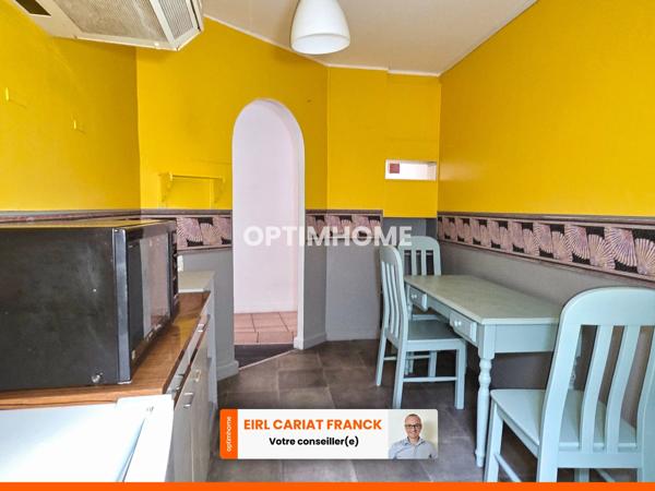 Immeuble de 124 m² avec 4 appartements sur 93 m² de terrain