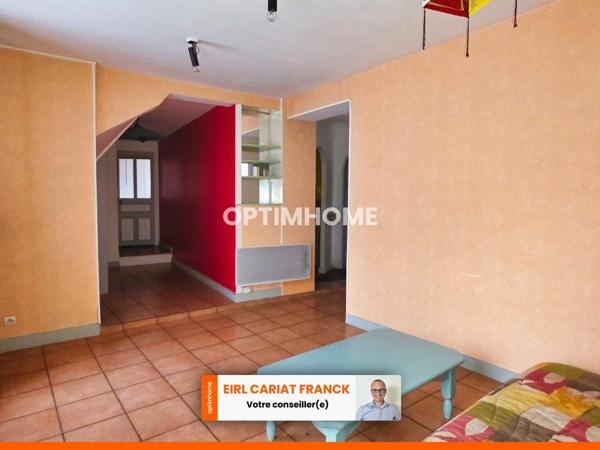 Immeuble de 124 m² avec 4 appartements sur 93 m² de terrain