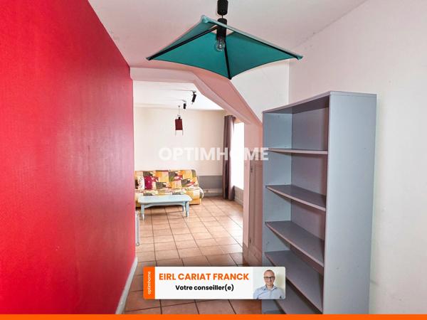 Immeuble de 124 m² avec 4 appartements sur 93 m² de terrain