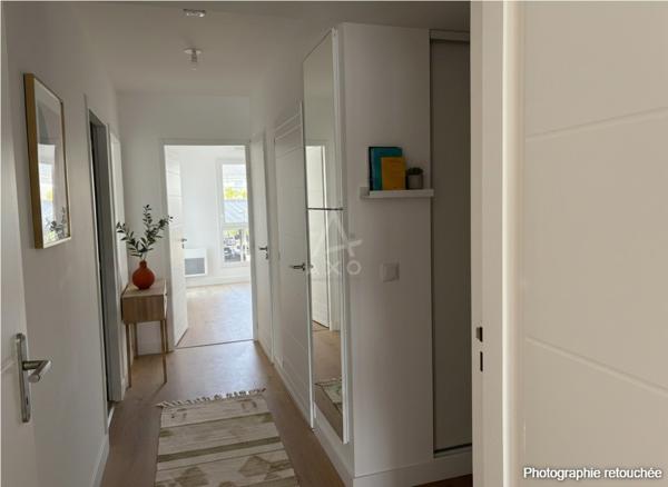 T3 traversant 75 m² balcon et terrasse avec ascenseur - 1ère occupation
