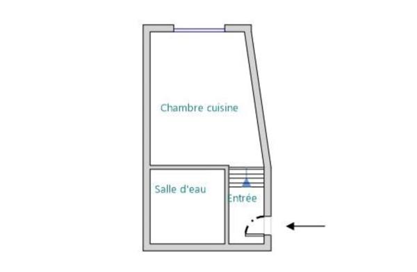 Studio à vendre 18,81 m² Saint-Cloud