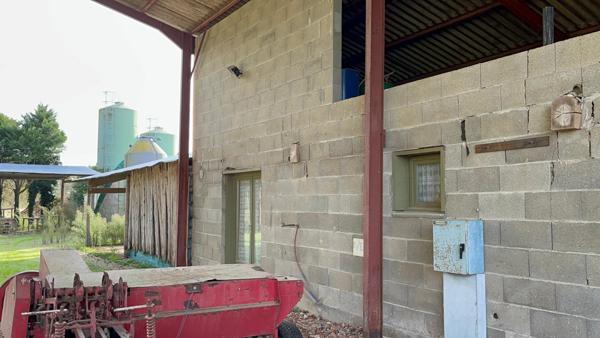 Idéal élevage de volailles ou chevaux : vend maisonnette et 3 grands tunnels d'élevage plus volière