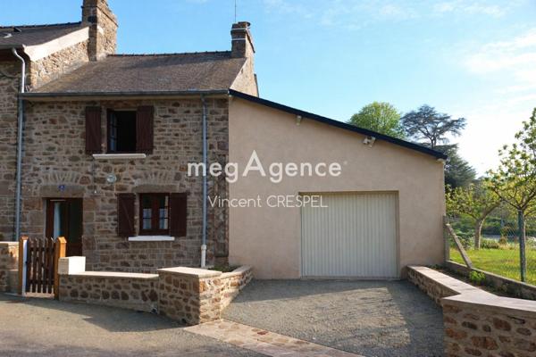 Maison à AMBRIERES-LES-VALLEES, 53300 - 3 pièces 74m²