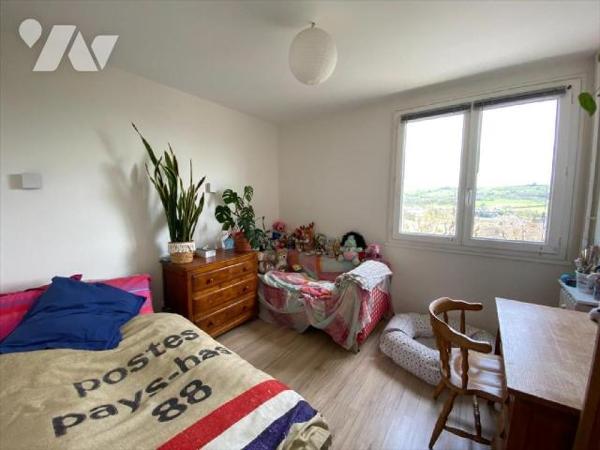 AURILLAC, appartement à vendre avec locataire en place, au 2ème étage d'une résidence en coprop...