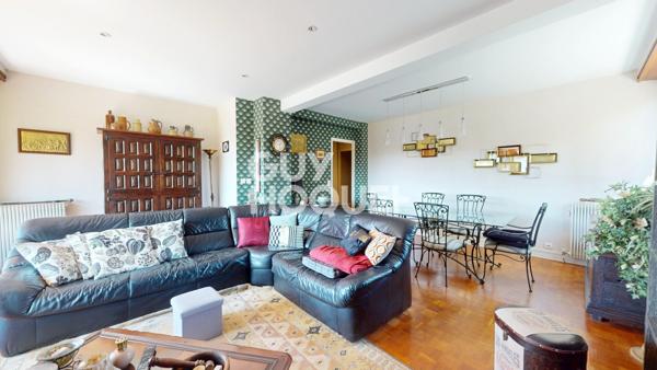 PAU (64000) Appartement 139m², 4 chambres, terrasse, loggia, cave et garage !