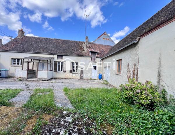 Maison à rénover de 3 pièces avec grange de 129 m2