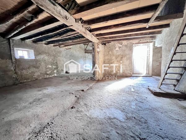 Maison à rénover de 3 pièces avec grange de 129 m2