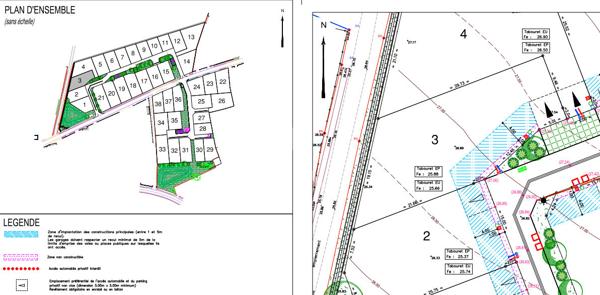 Terrain Brem Sur Mer 511 m2