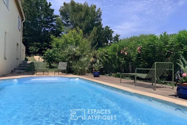 Villa familiale avec jardin et piscine à la Serinette