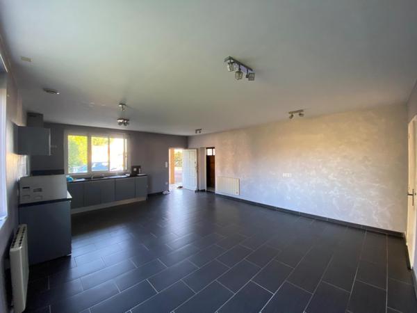 Appartement T3 avec garage et grand terrain sur la commune d’Estrablin