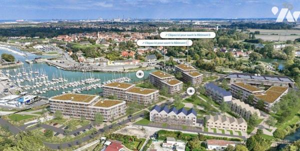 "MARINAA" Venez découvrir ce programme neuf de vente en VEFA sur la commune de Gravelines (5982...