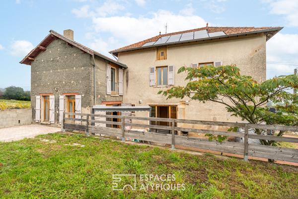 Charmante maison au coeur des vignobles du Beaujolais vert