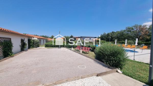 Dans résidence Séniors, villa T3 plain-pied, garage et parking - Le Boulou