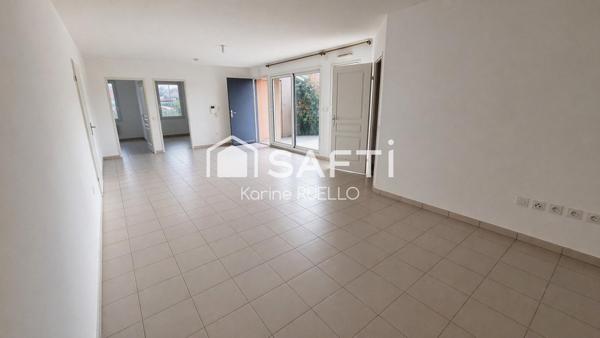 Dans résidence Séniors, villa T3 plain-pied, garage et parking - Le Boulou