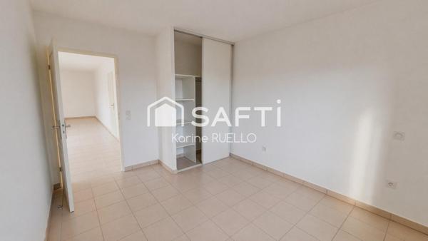 Dans résidence Séniors, villa T3 plain-pied, garage et parking - Le Boulou