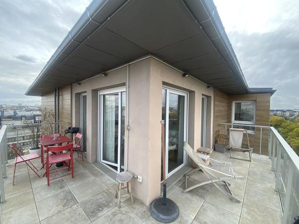 Appartement Alfortville 4 pièce(s) 83 m2 avec balcon terrasse vu seine de 16m² et deux emplacement parking