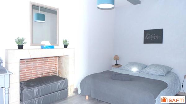 Maison d'habitation sans travaux divisée en deux logements Un libre et l'autre en Airbnb