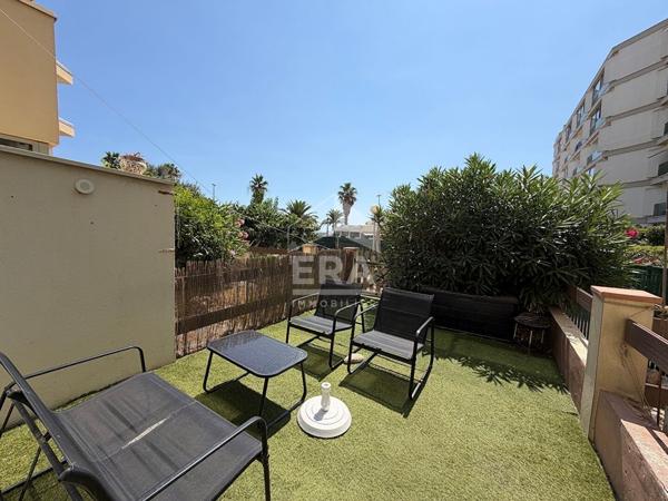 Canet en Roussillon : Appartement 32 m2 rez de jardin avec accès direct plage à vendre