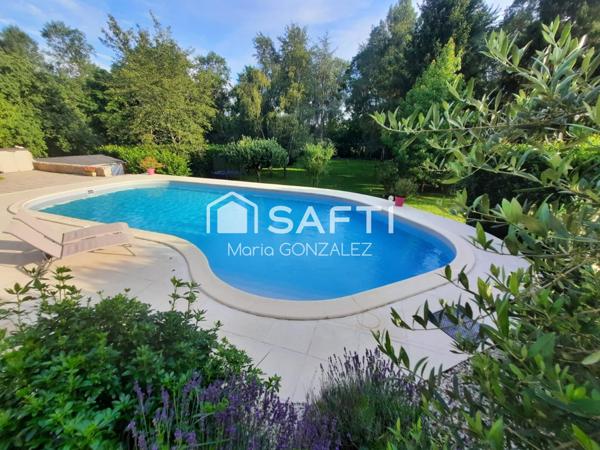 Maison de caractère dans un cadre bucolique