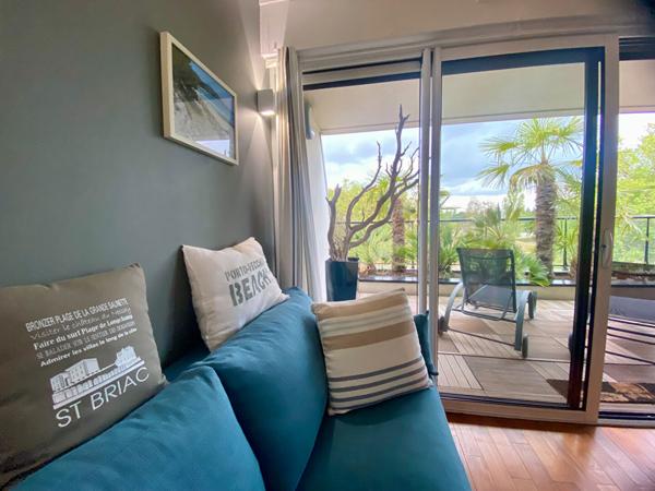 CESSON SÉVIGNÉ, Appartement type 3 de grand standing avec ascenseur, terrasse et vue sur parc