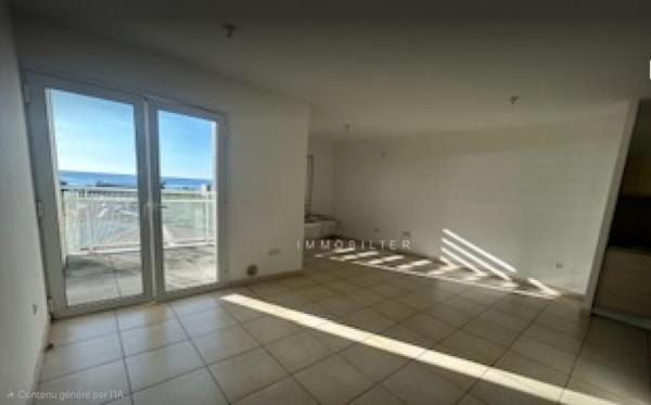 Appartement T3-4 avec vue sur l'océan à La Possession