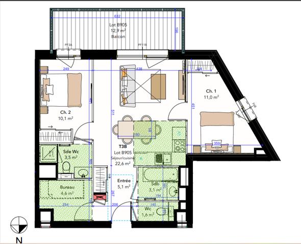 Appartement à vendre à LA PLAGNE (73210) - Savoie