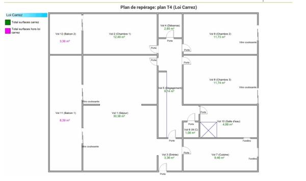 Appartement Marseille 4 pièce(s) 97 m2 avec extérieur