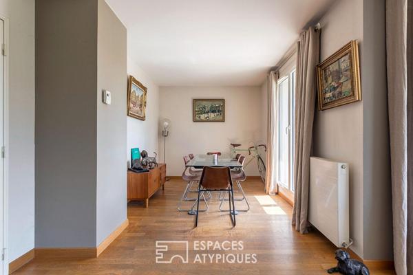Appartement familial en attique avec terrasse
