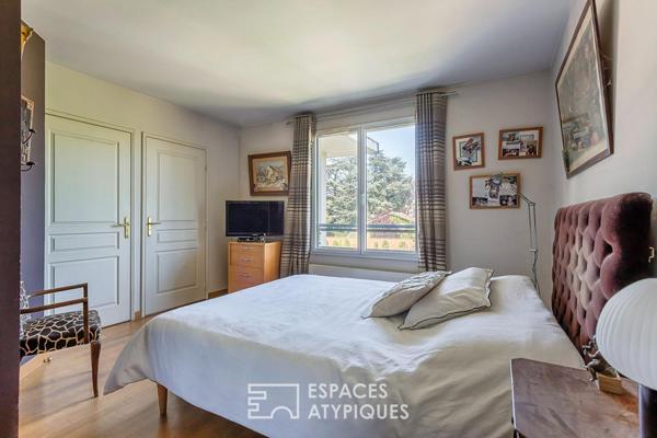 Appartement familial en attique avec terrasse