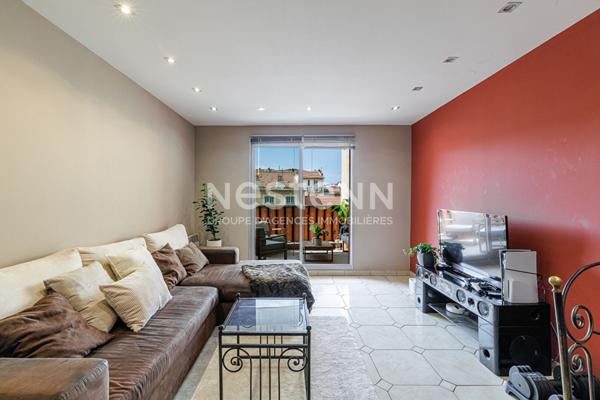 Appartement 4 pièces avec terrasse et parking en sus à vendre à Nice Riquier - Vue dégagée, calme et lumineux