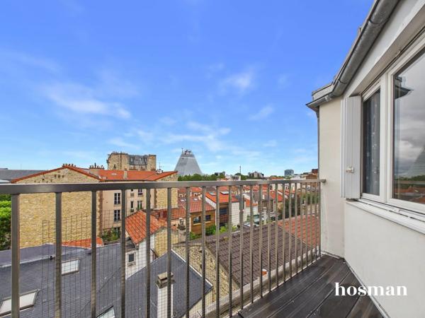 Dernier étage, terrasse, et vue dégagée ! Appartement 3 pièces de 63 m² avec cave - Rue Murillo, Vanves
