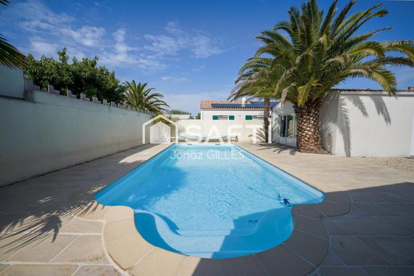 Maison 3 chambres avec piscine et studio