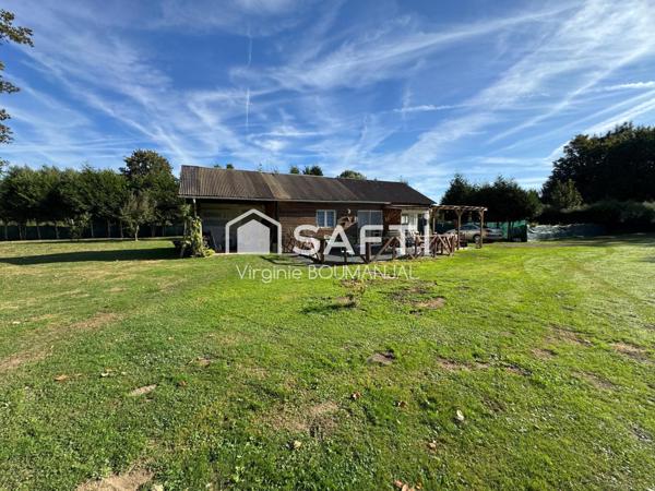 Terrain de loisirs de 3875m2 avec bassin poissonneux
