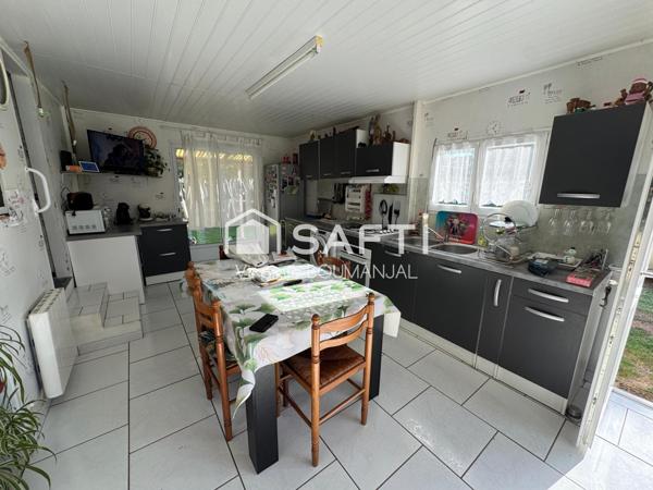 Terrain de loisirs de 3875m2 avec bassin poissonneux