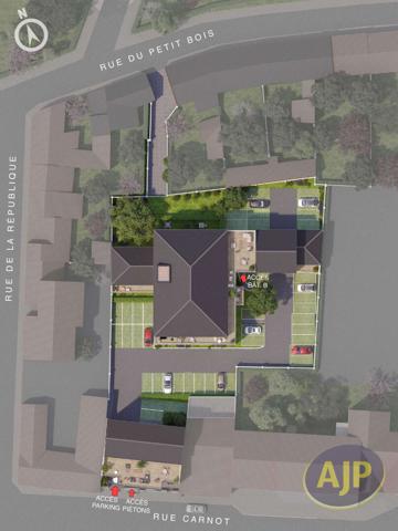 Appartement à vendre Challans - 2 pièces, 46m² avec 1 chambre(s) à 190 000€ - AJP Immobilier Challans