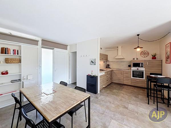 Appartement à vendre Arcachon - 2 pièces, 45m² avec 1 chambre(s) à 212 600€ - AJP Immobilier Arcachon