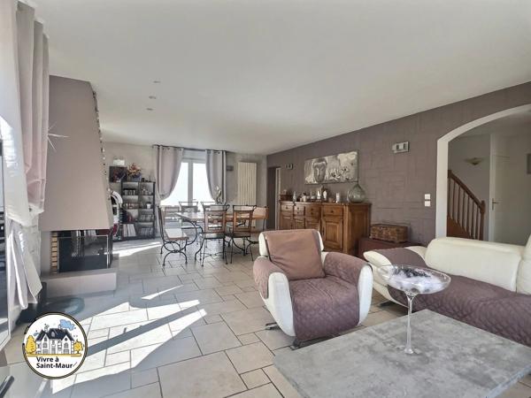 Saint-Maur – Adamville | Maison 5 chambres | Terrain 445 m² | Sous-sol total