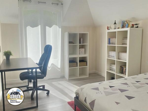 Saint-Maur – Adamville | Maison 5 chambres | Terrain 445 m² | Sous-sol total