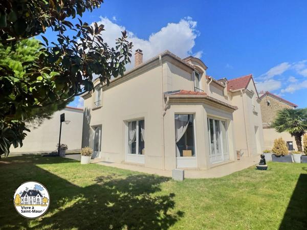 Saint-Maur – Adamville | Maison 5 chambres | Terrain 445 m² | Sous-sol total