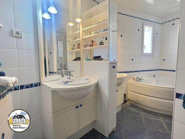 Saint-Maur – Adamville | Maison 5 chambres | Terrain 445 m² | Sous-sol total