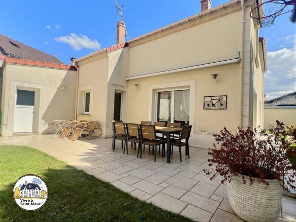 Saint-Maur – Adamville | Maison 5 chambres | Terrain 445 m² | Sous-sol total