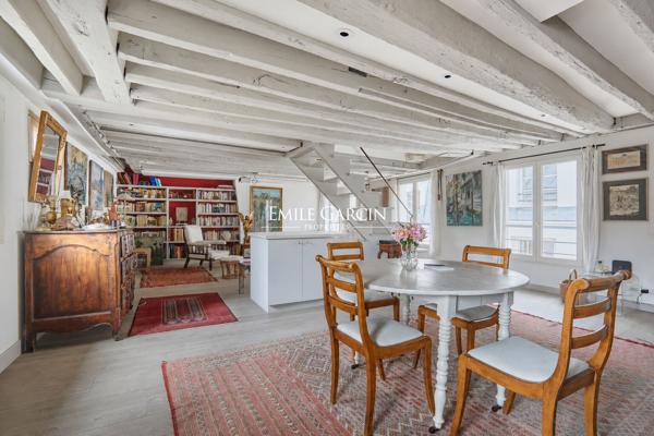 A VENDRE - Appartement - Paris - 75002 - Montorgueil - 4 pièces - 2 chambres - 90m2
