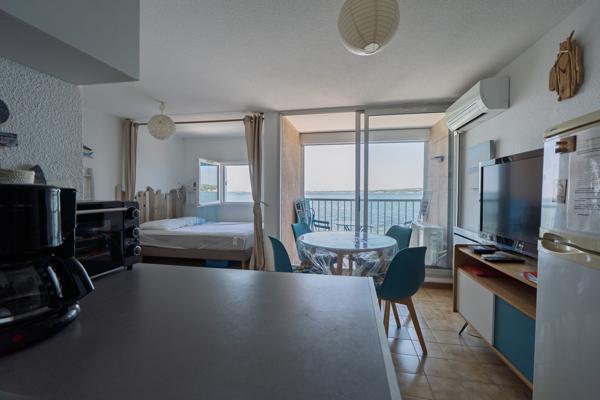 Appartement 2 pièces 25,3 m² avec vue sur l'étang de Thau à Balaruc-les-Bains