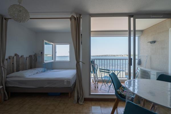 Appartement 2 pièces 25,3 m² avec vue sur l'étang de Thau à Balaruc-les-Bains