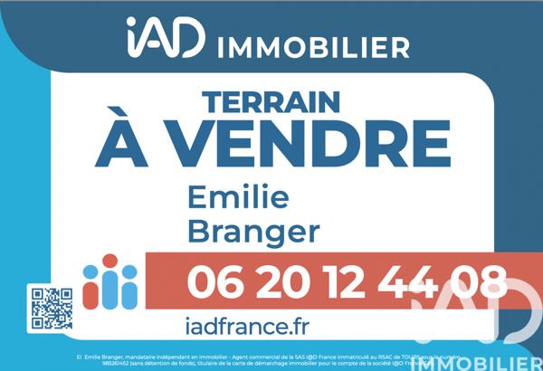 Terrain à vendre 903 m² Villedômer